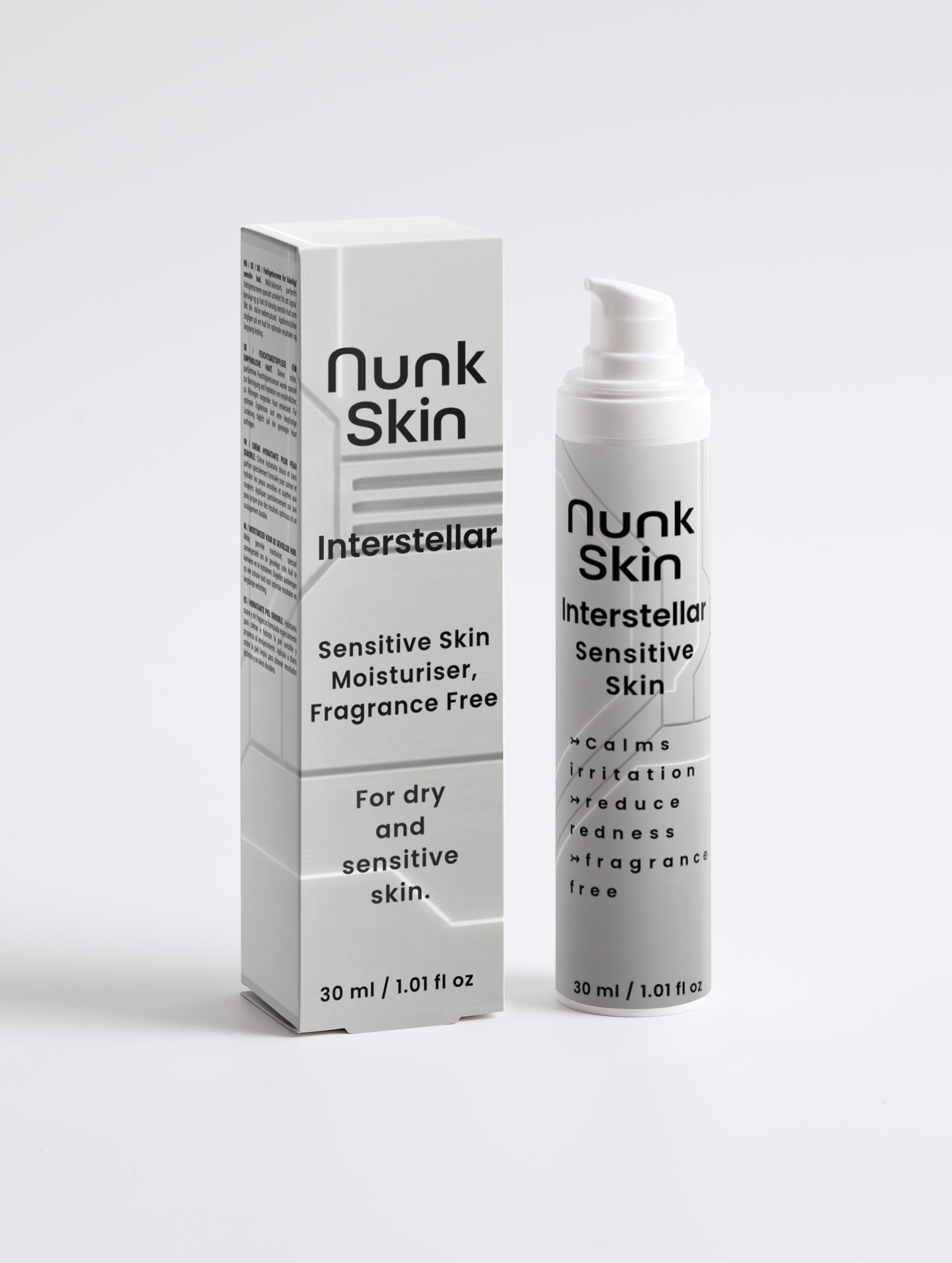 Interstellar Sensitive Skin Moisturiser, Fragrance Free